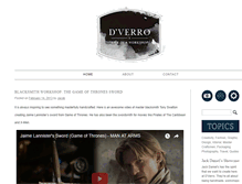 Tablet Screenshot of dverro.com